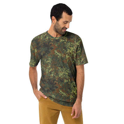 German Flecktarn Spring CAMO Mens T-Shirt