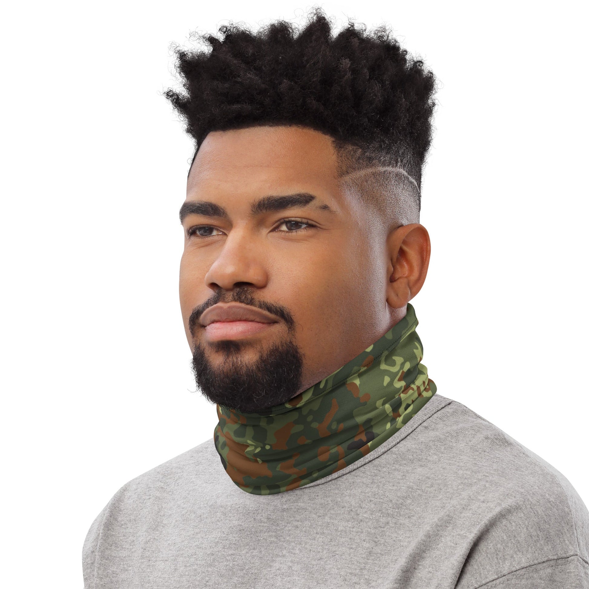 German Flecktarn Spring CAMO Neck Gaiter - Gaiters