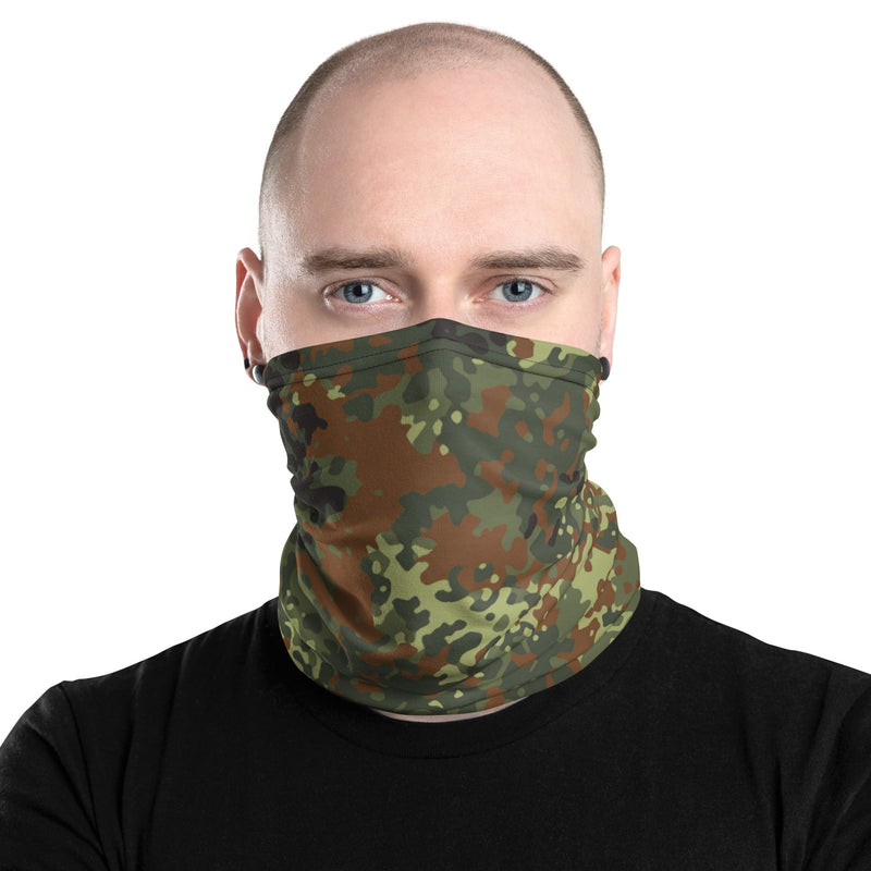 Flecktarn Bundeswehr Spring Woodland CAMO Neck Gaiter - Head