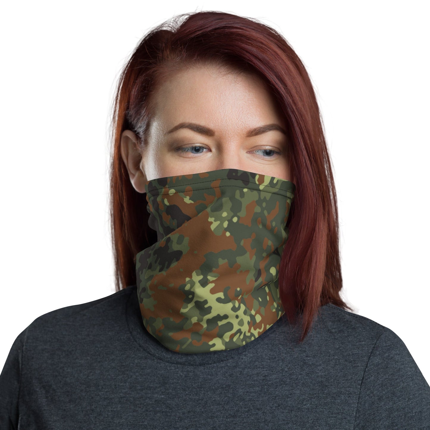 German Flecktarn Spring CAMO Neck Gaiter - Gaiters