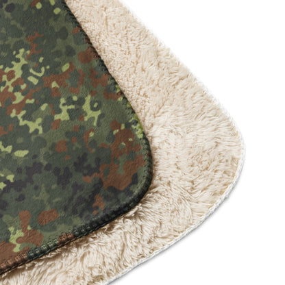 German Flecktarn Spring CAMO Sherpa blanket Blankets