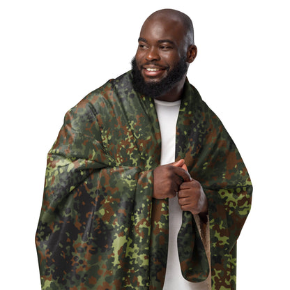 German Flecktarn Spring CAMO Sherpa blanket Blankets