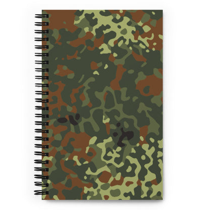 German Flecktarn Spring CAMO Spiral Notebook