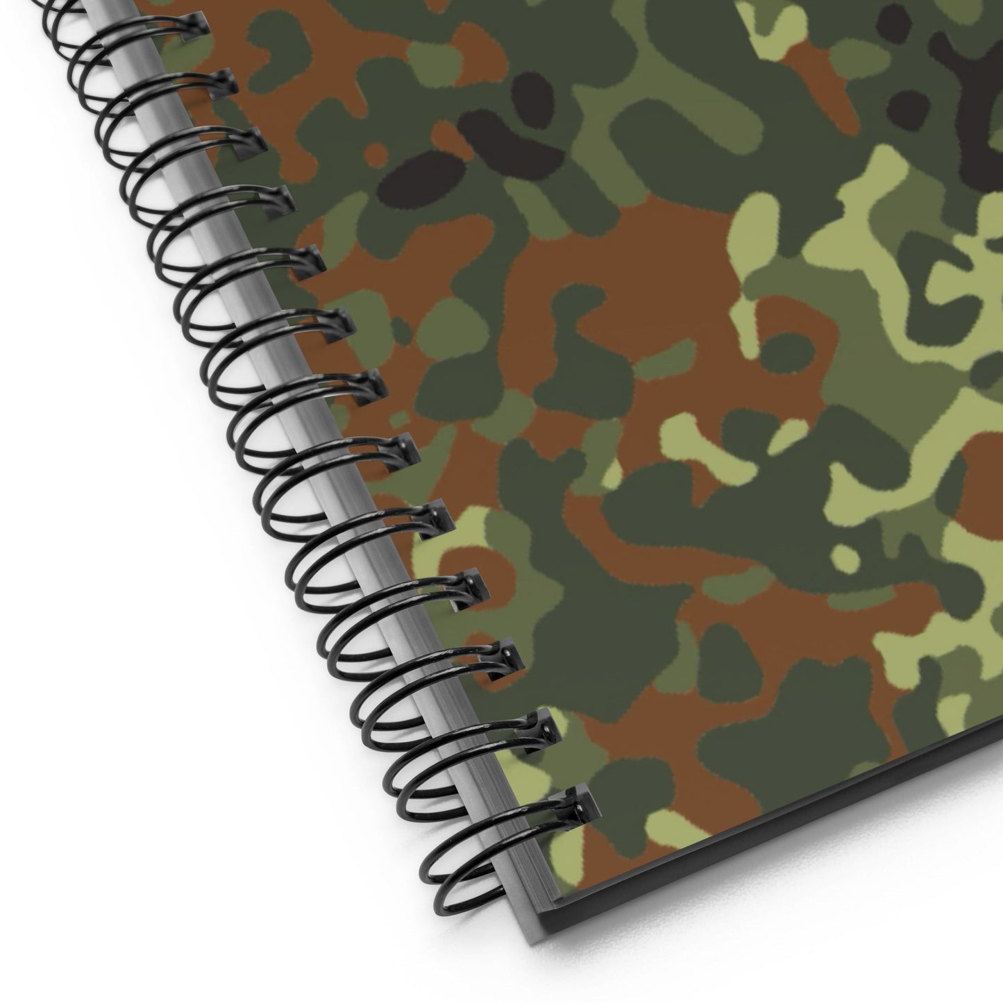 German Flecktarn Spring CAMO Spiral Notebook