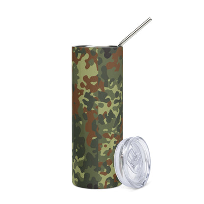 German Flecktarn Spring CAMO Stainless Steel Tumbler