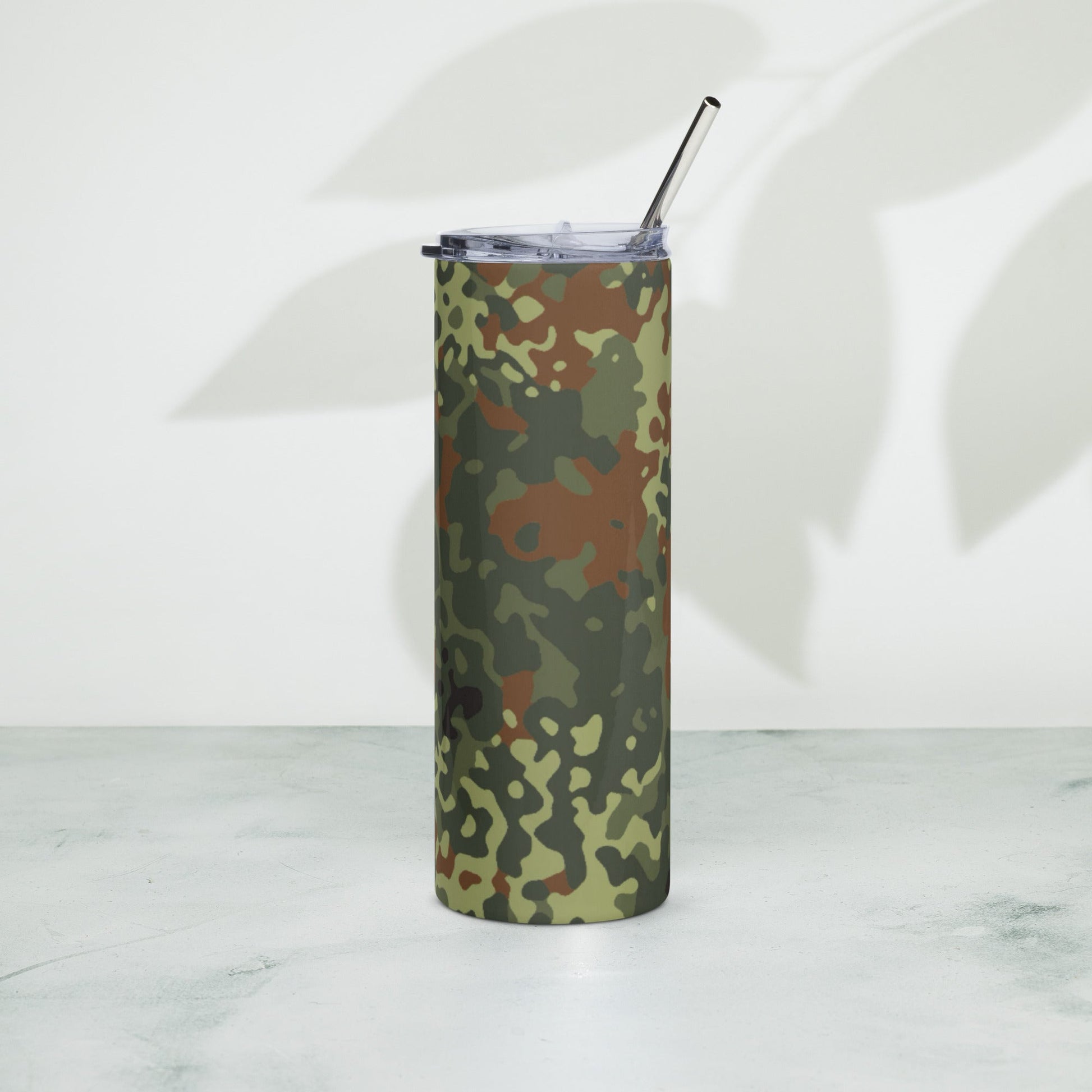 German Flecktarn Spring CAMO Stainless Steel Tumbler