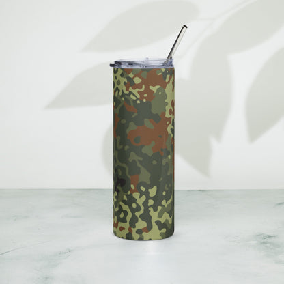 German Flecktarn Spring CAMO Stainless Steel Tumbler