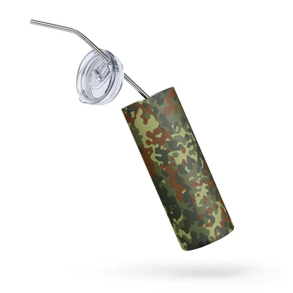 German Flecktarn Spring CAMO Stainless Steel Tumbler