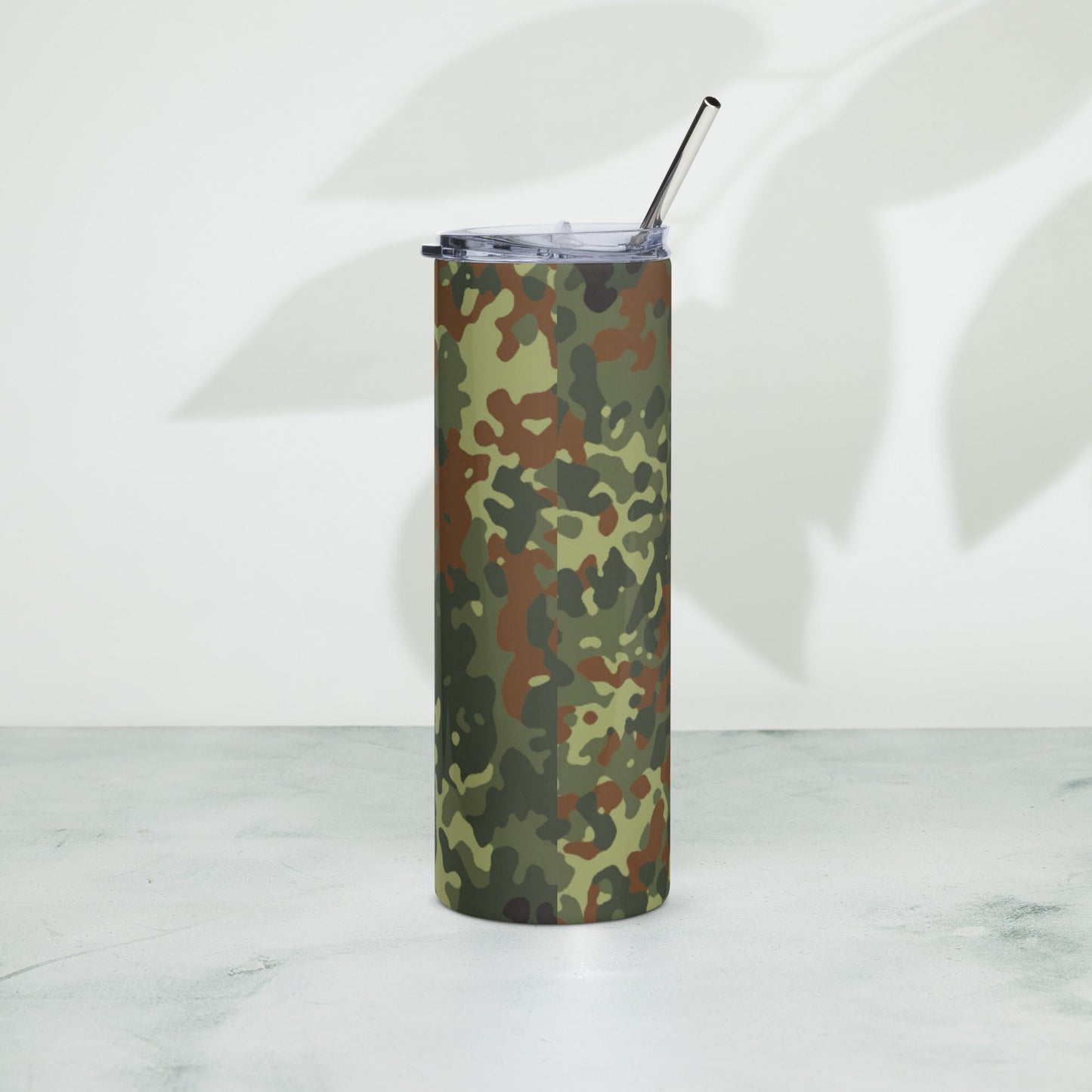 German Flecktarn Spring CAMO Stainless Steel Tumbler
