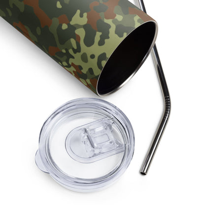 German Flecktarn Spring CAMO Stainless Steel Tumbler