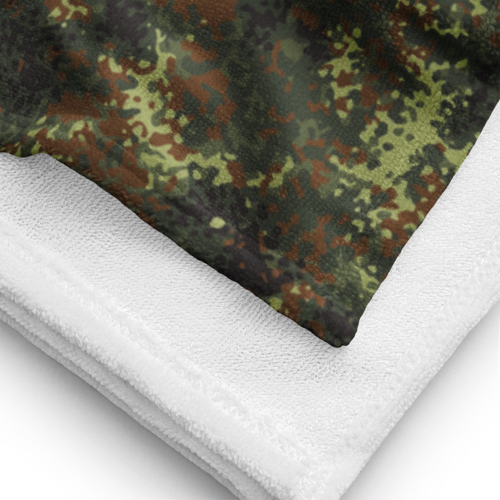 German Flecktarn Spring CAMO Towel