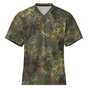 Flecktarn Bundeswehr Spring Woodland CAMO Unisex American Football Jersey - 2XS