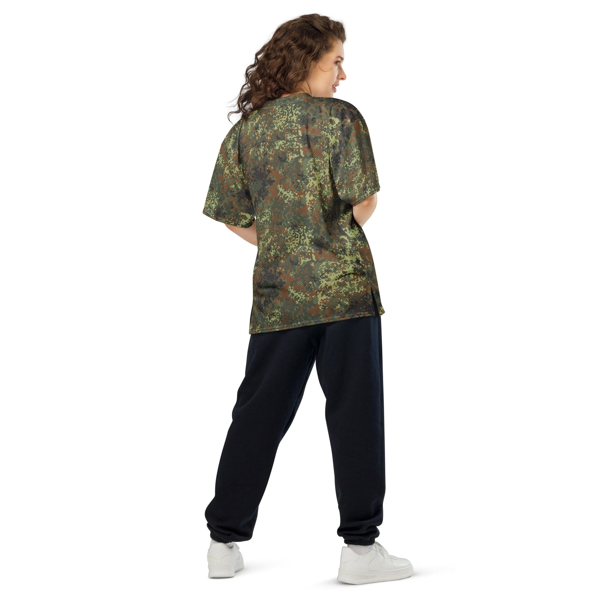 German Flecktarn Spring CAMO Unisex American Football Jersey