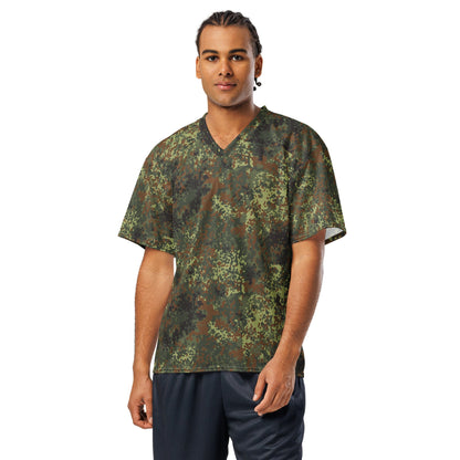 German Flecktarn Spring CAMO Unisex American Football Jersey