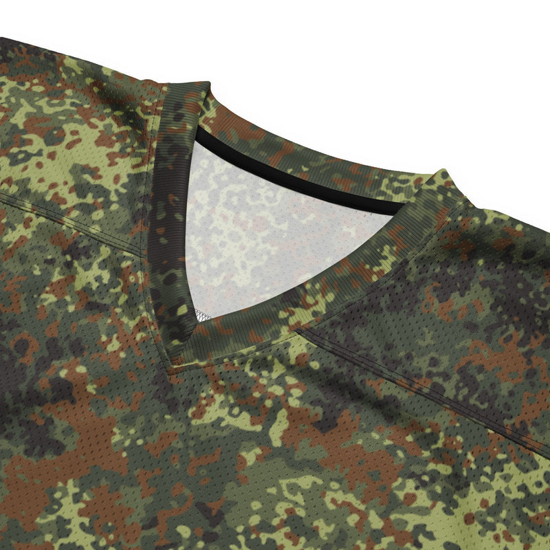 Flecktarn Bundeswehr Spring Woodland CAMO Unisex American Football Jersey