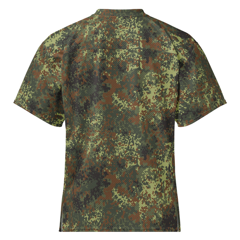 Flecktarn Bundeswehr Spring Woodland CAMO Unisex American Football Jersey