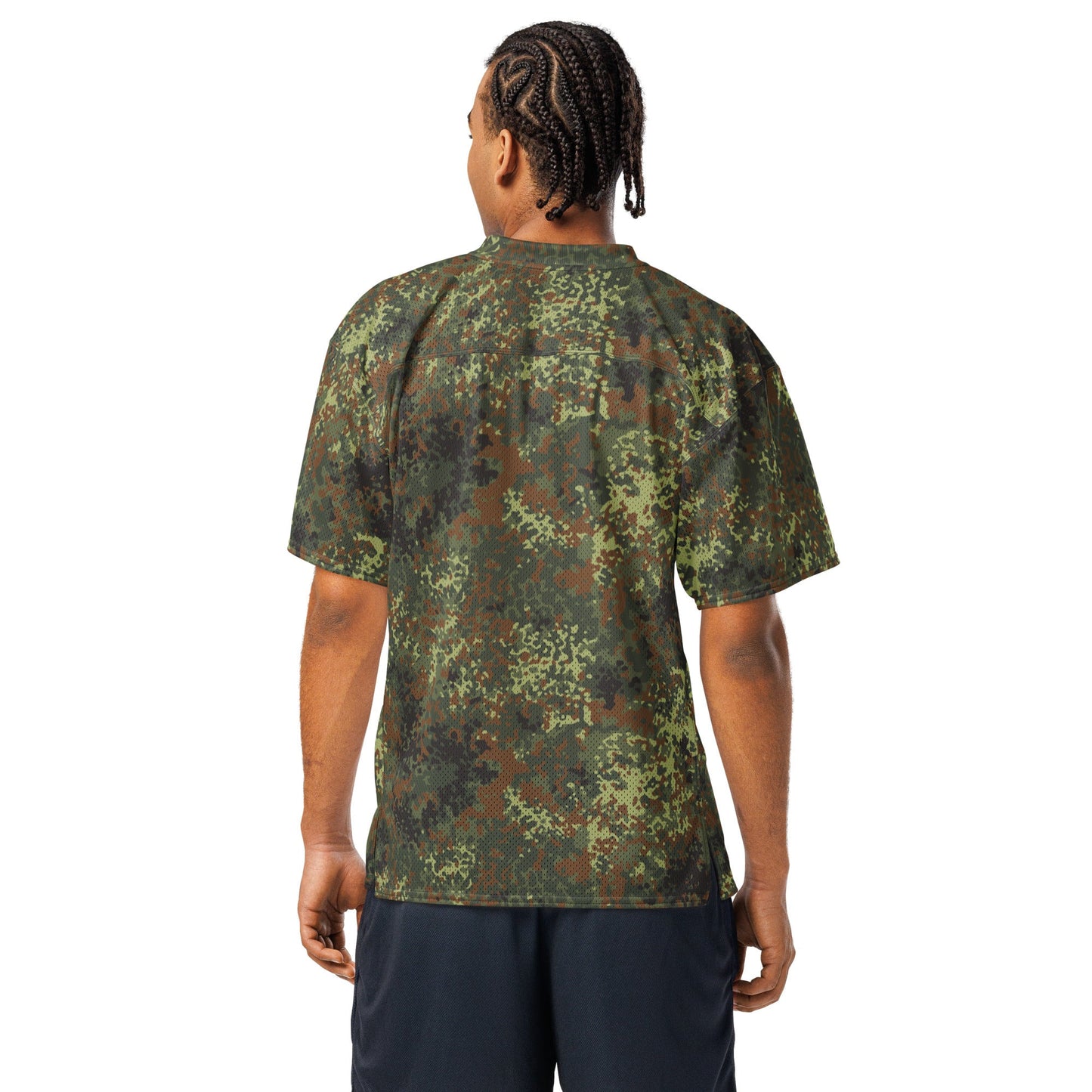 German Flecktarn Spring CAMO Unisex American Football Jersey