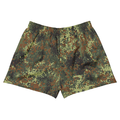 German Flecktarn Spring CAMO Unisex Athletic Shorts