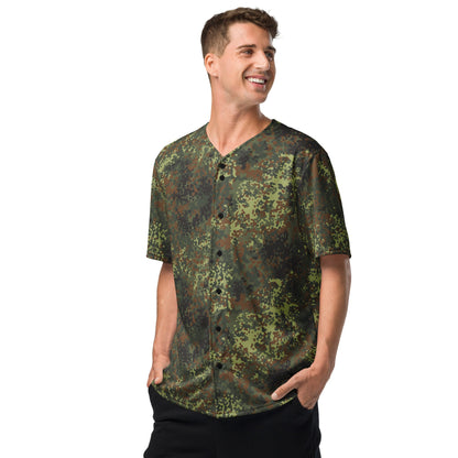 German Flecktarn Spring CAMO Unisex Baseball Jersey