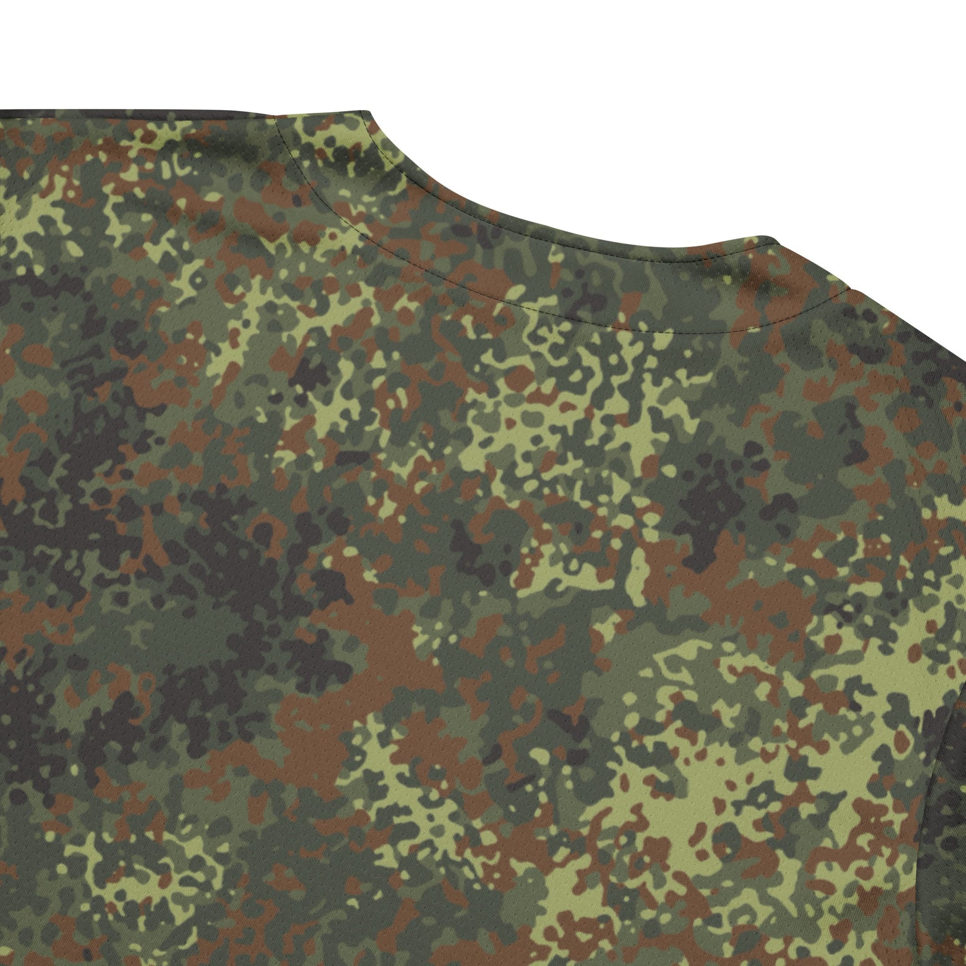 German Flecktarn Spring CAMO Unisex Baseball Jersey