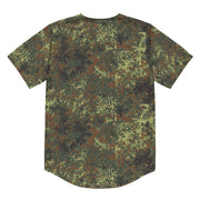 Flecktarn Bundeswehr Spring Woodland CAMO Unisex Baseball Jersey