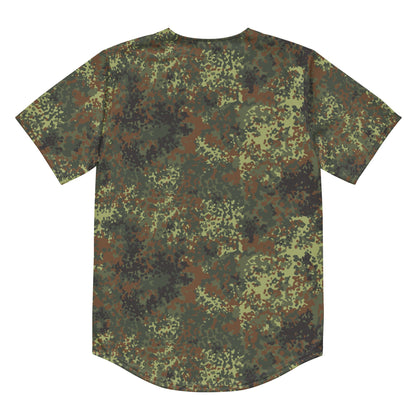 German Flecktarn Spring CAMO Unisex Baseball Jersey