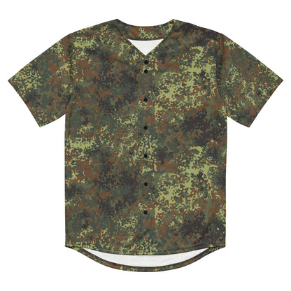 German Flecktarn Spring CAMO Unisex Baseball Jersey