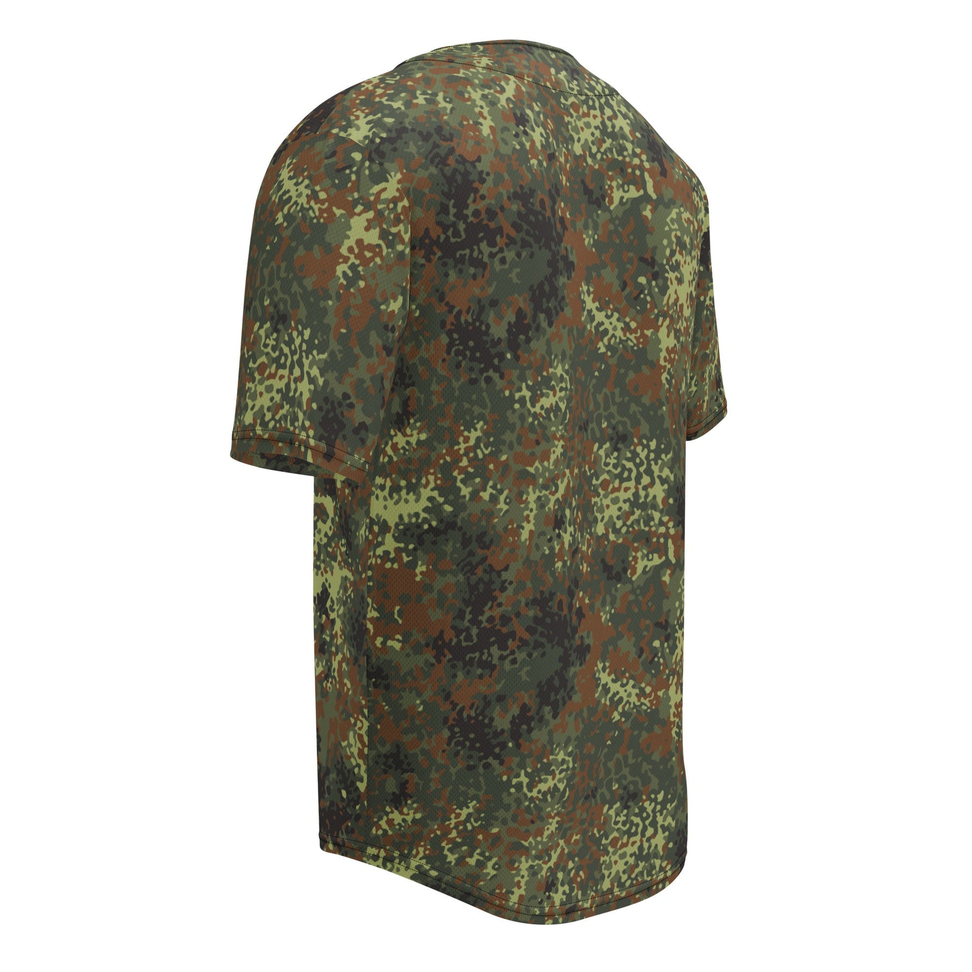 German Flecktarn Spring CAMO Unisex Baseball Jersey