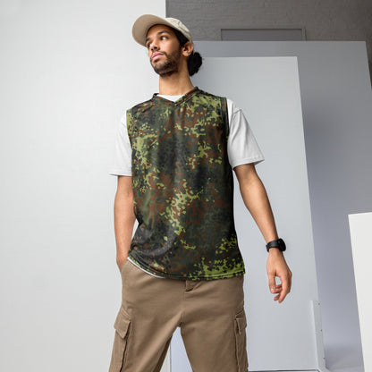 German Flecktarn Spring CAMO unisex basketball jersey 2XS Basketball Jerseys