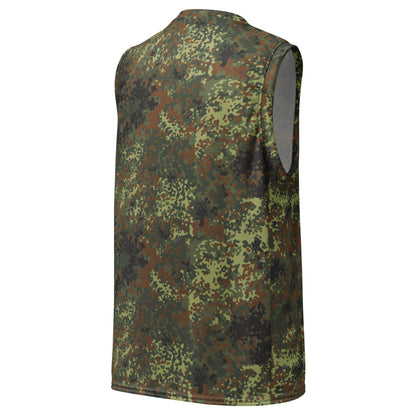 German Flecktarn Spring CAMO Unisex Basketball Jersey