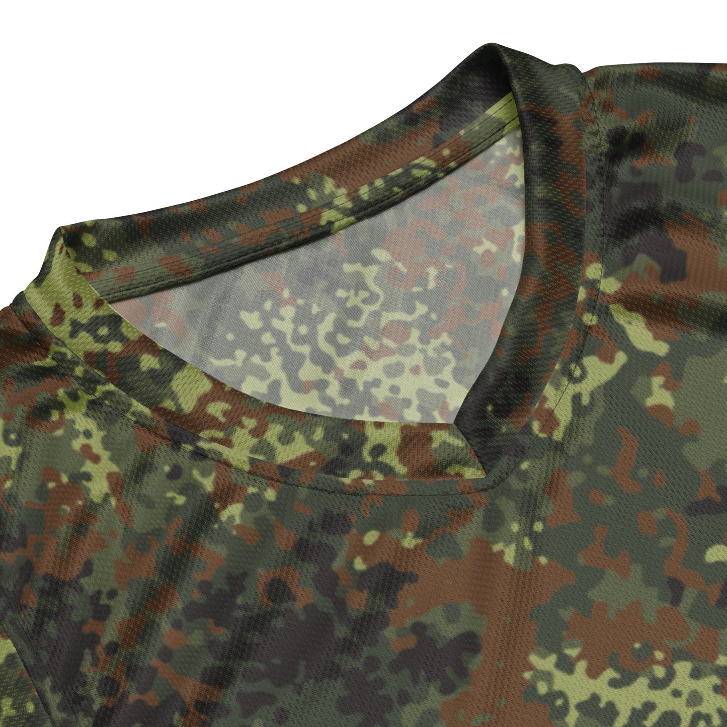 German Flecktarn Spring CAMO Unisex Basketball Jersey