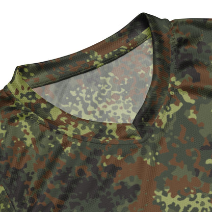 German Flecktarn Spring CAMO Unisex Basketball Jersey