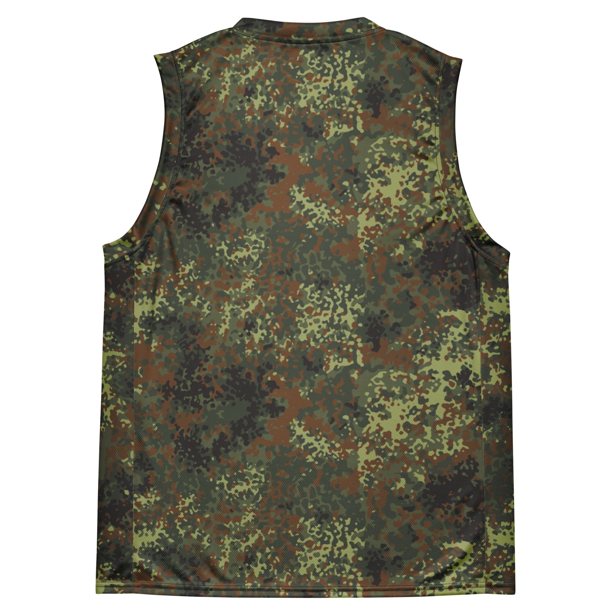 German Flecktarn Spring CAMO Unisex Basketball Jersey