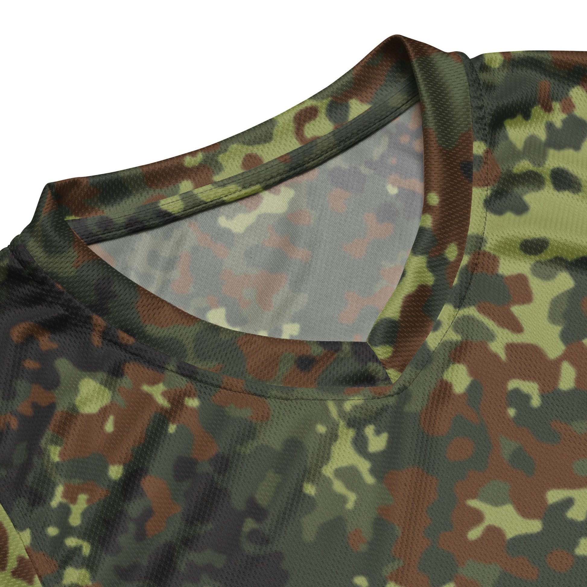 German Flecktarn Spring CAMO unisex basketball jersey Basketball Jerseys
