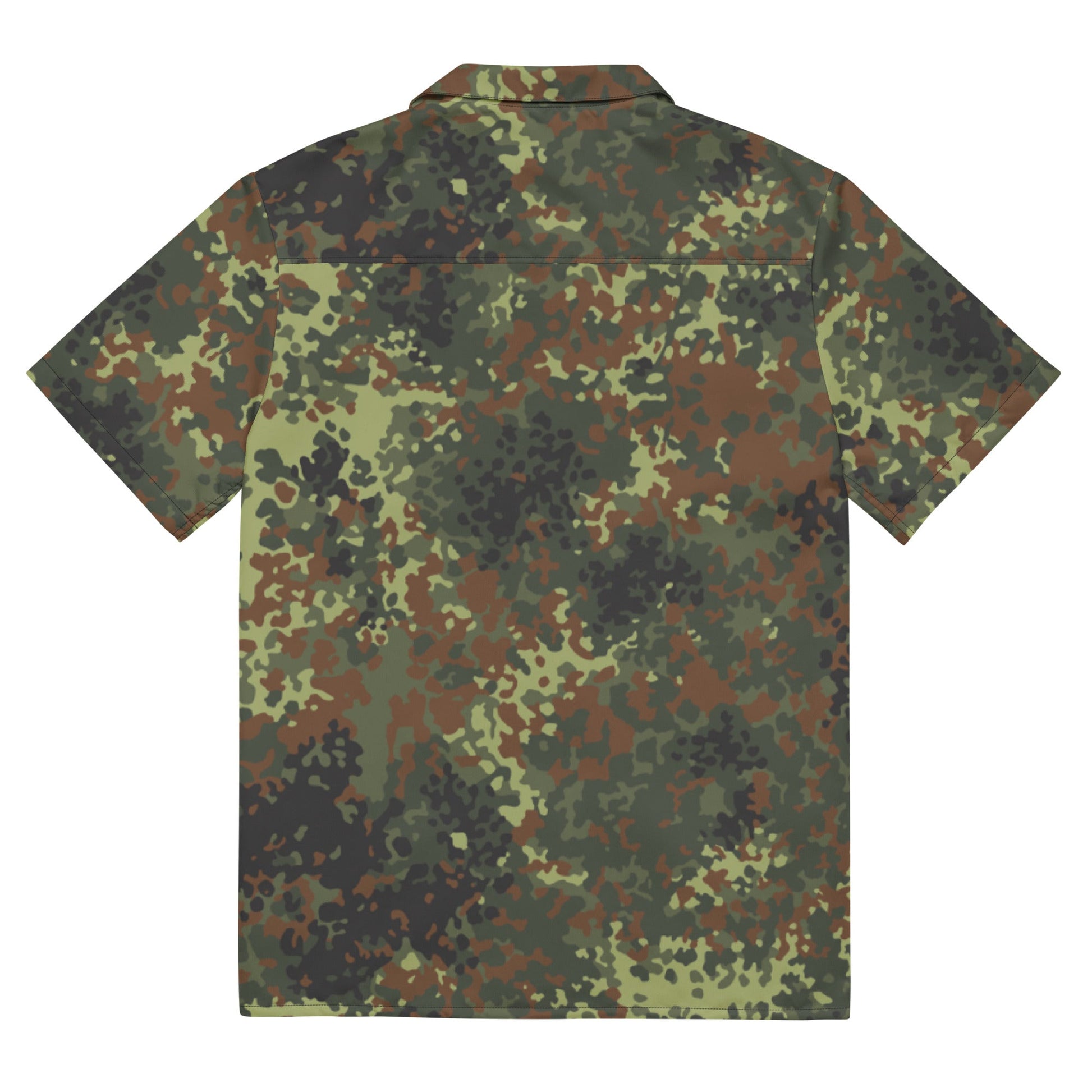 German Flecktarn Spring CAMO Unisex button shirt Button Shirts