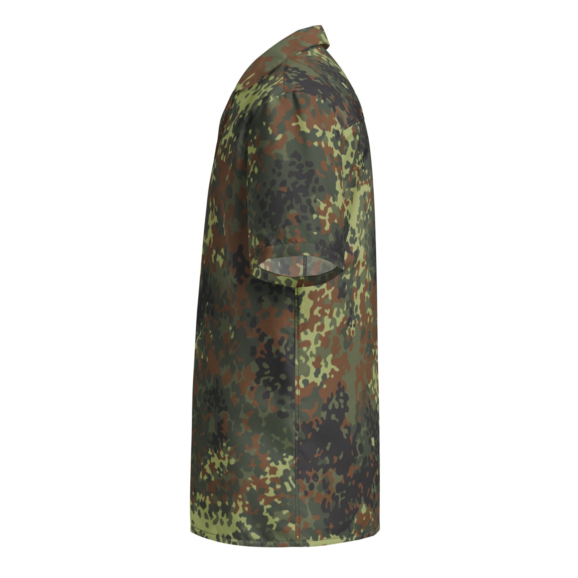 German Flecktarn Spring CAMO Unisex button shirt Button Shirts