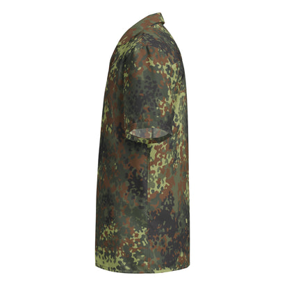 German Flecktarn Spring CAMO Unisex button shirt Button Shirts