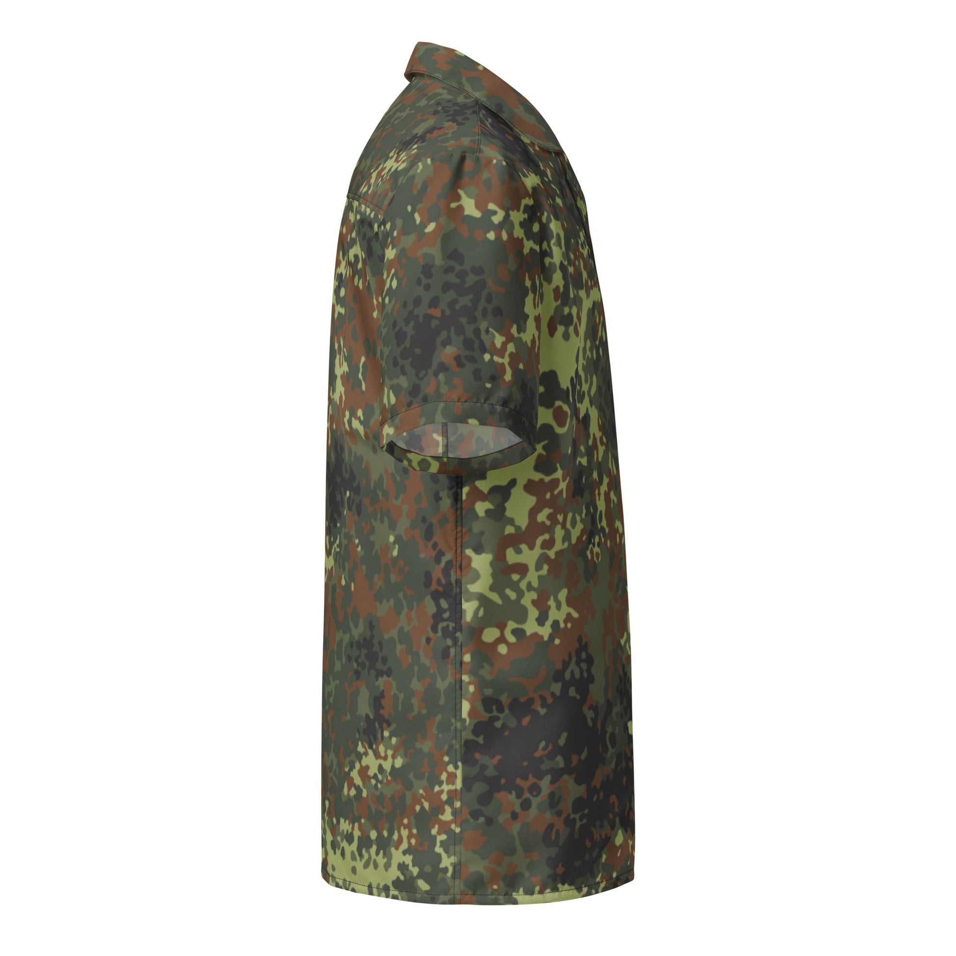 German Flecktarn Spring CAMO Unisex button shirt Button Shirts