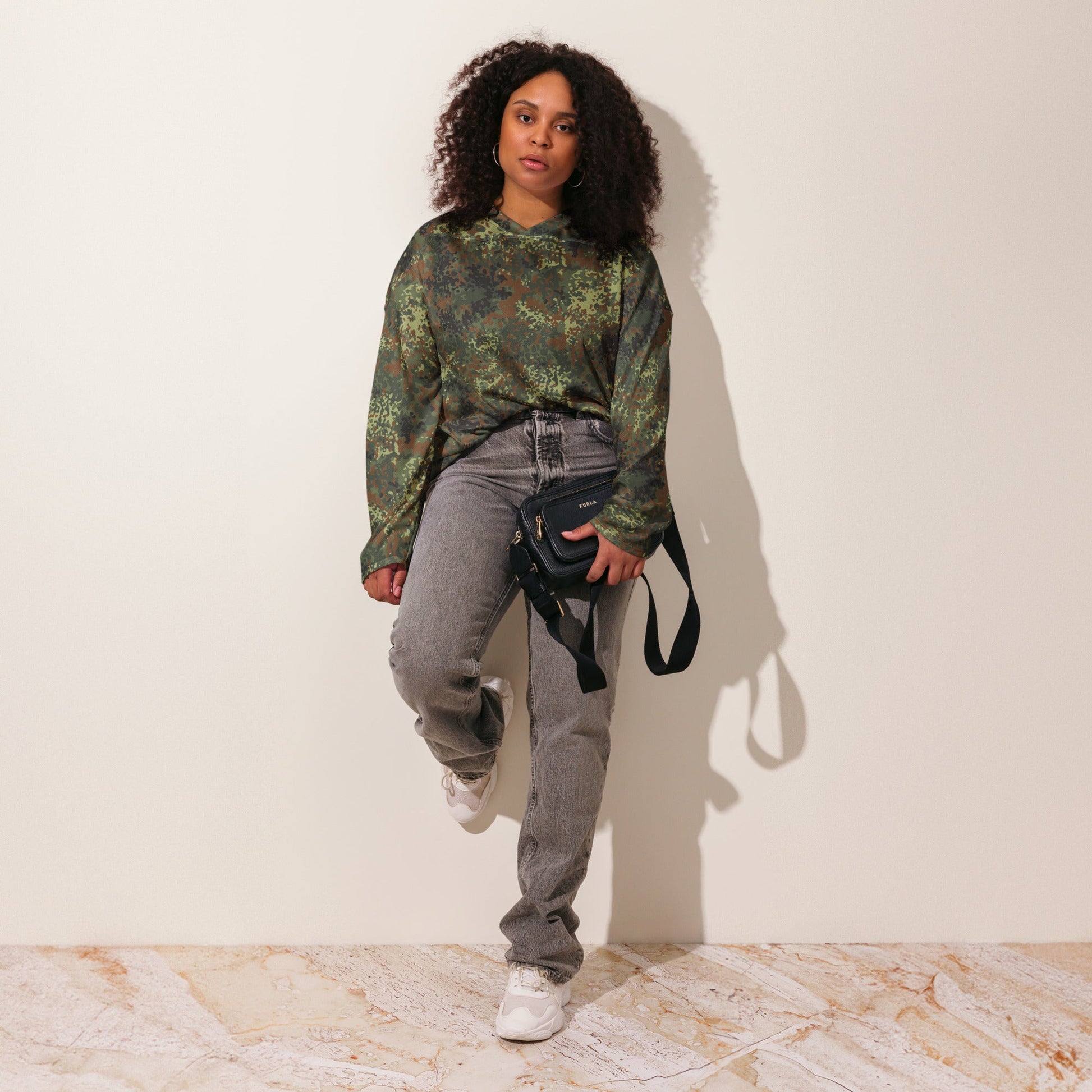 German Flecktarn Spring CAMO Unisex Hockey Fan Jersey