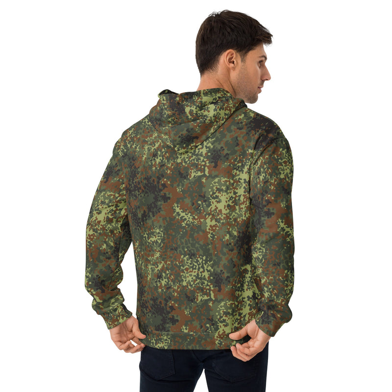 Flecktarn Bundeswehr Spring Woodland CAMO Unisex Hoodie