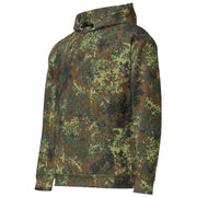 Flecktarn Bundeswehr Spring Woodland CAMO Unisex Hoodie
