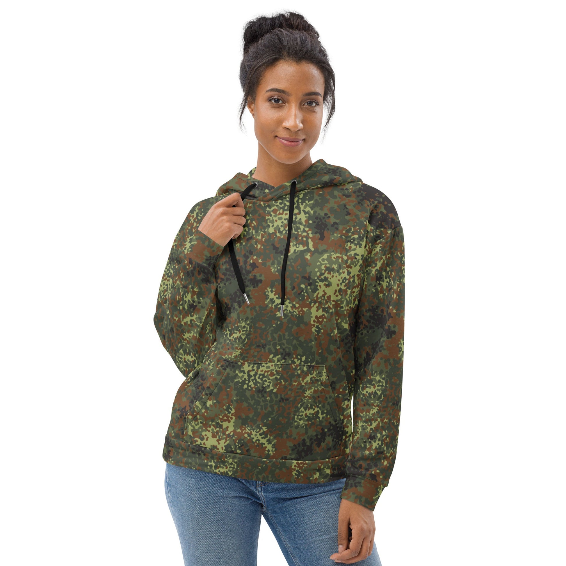 German Flecktarn Spring CAMO Unisex Hoodie