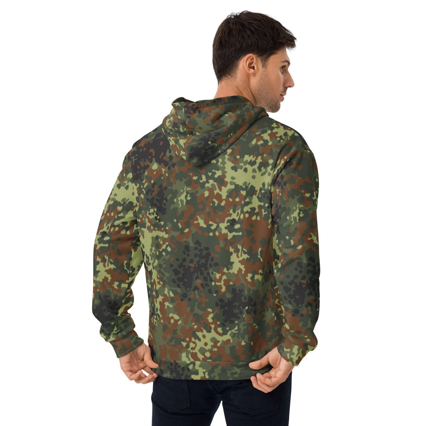 German Flecktarn Spring CAMO Unisex Hoodie - Hoodies