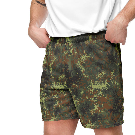 German Flecktarn Spring CAMO Unisex Mesh Shorts