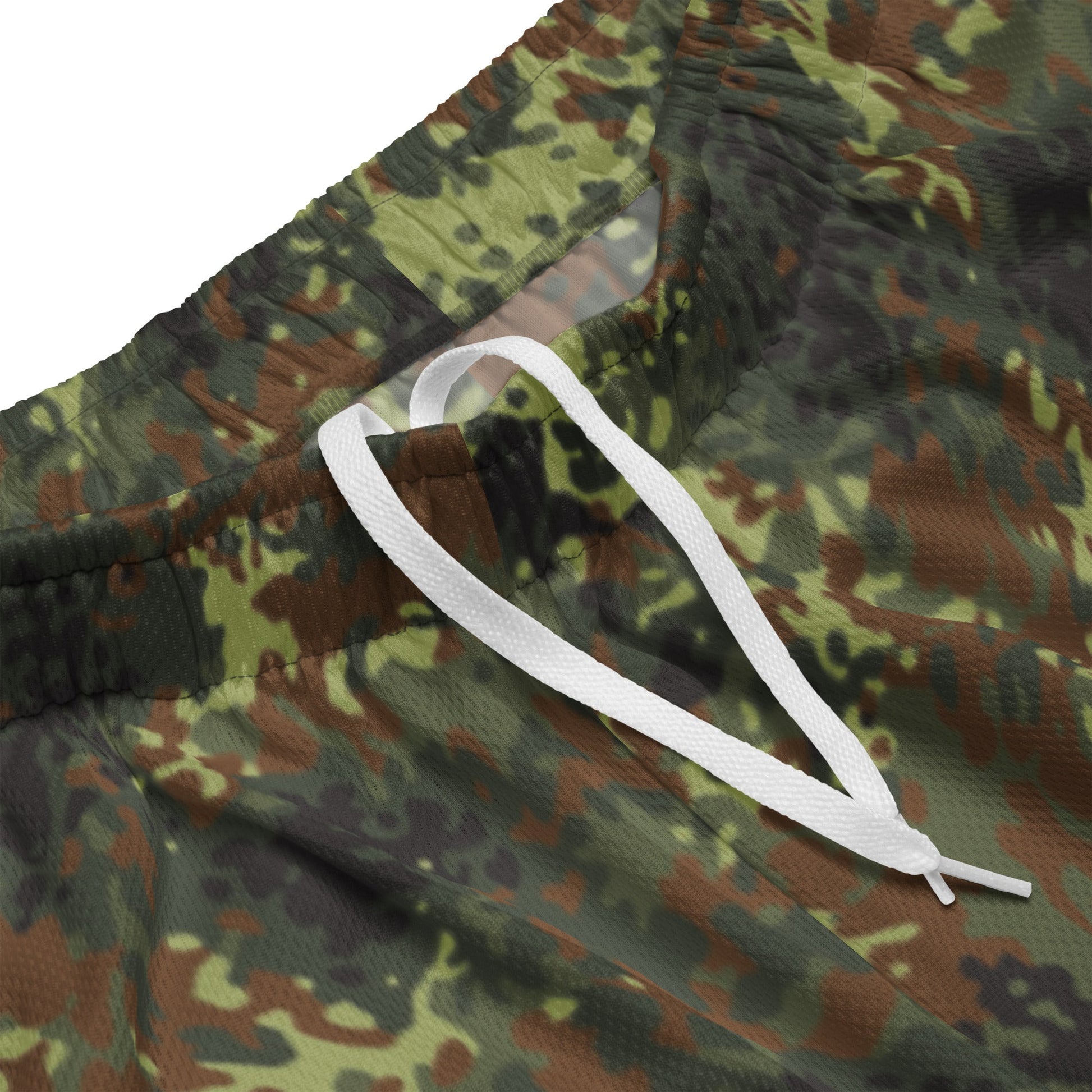 German Flecktarn Spring CAMO Unisex Mesh Shorts