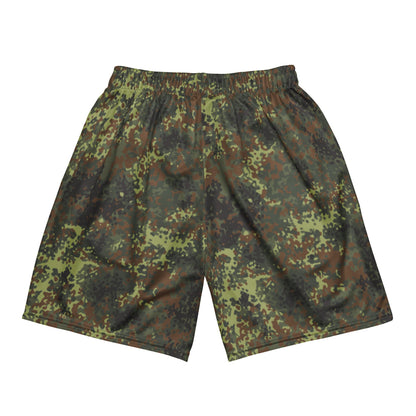 German Flecktarn Spring CAMO Unisex Mesh Shorts