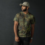 Flecktarn Bundeswehr Spring Woodland CAMO Unisex Sports Jersey