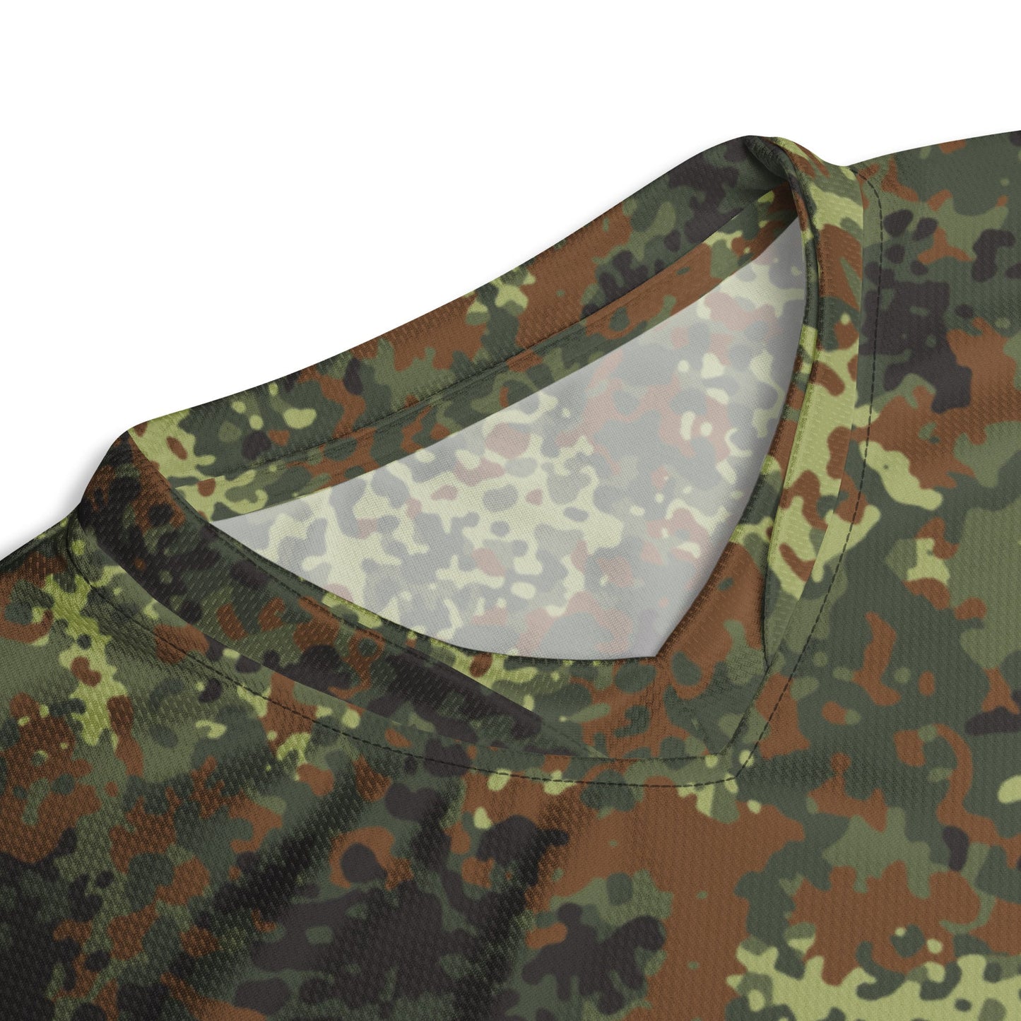 German Flecktarn Spring CAMO Unisex Sports Jersey