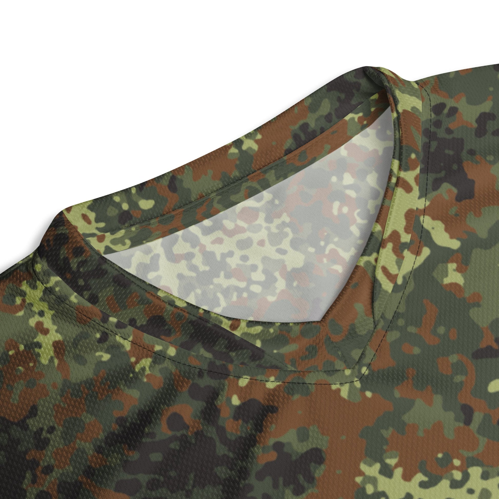 German Flecktarn Spring CAMO Unisex Sports Jersey