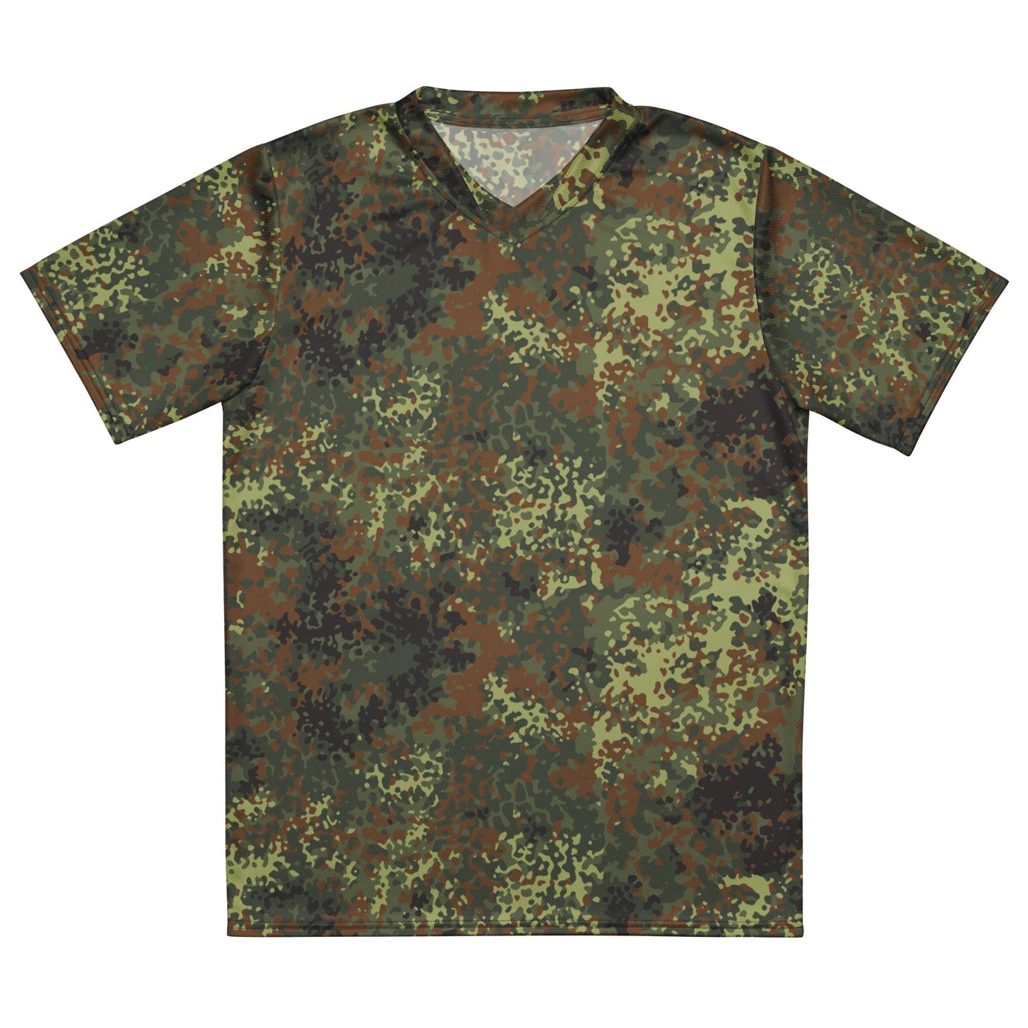 German Flecktarn Spring CAMO Unisex Sports Jersey
